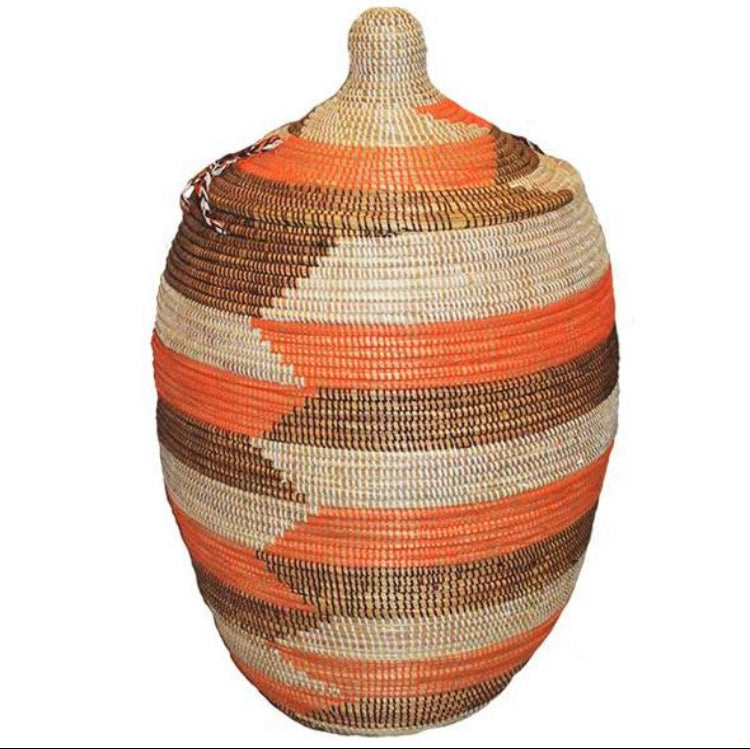 Large Senegalese basket and hamper