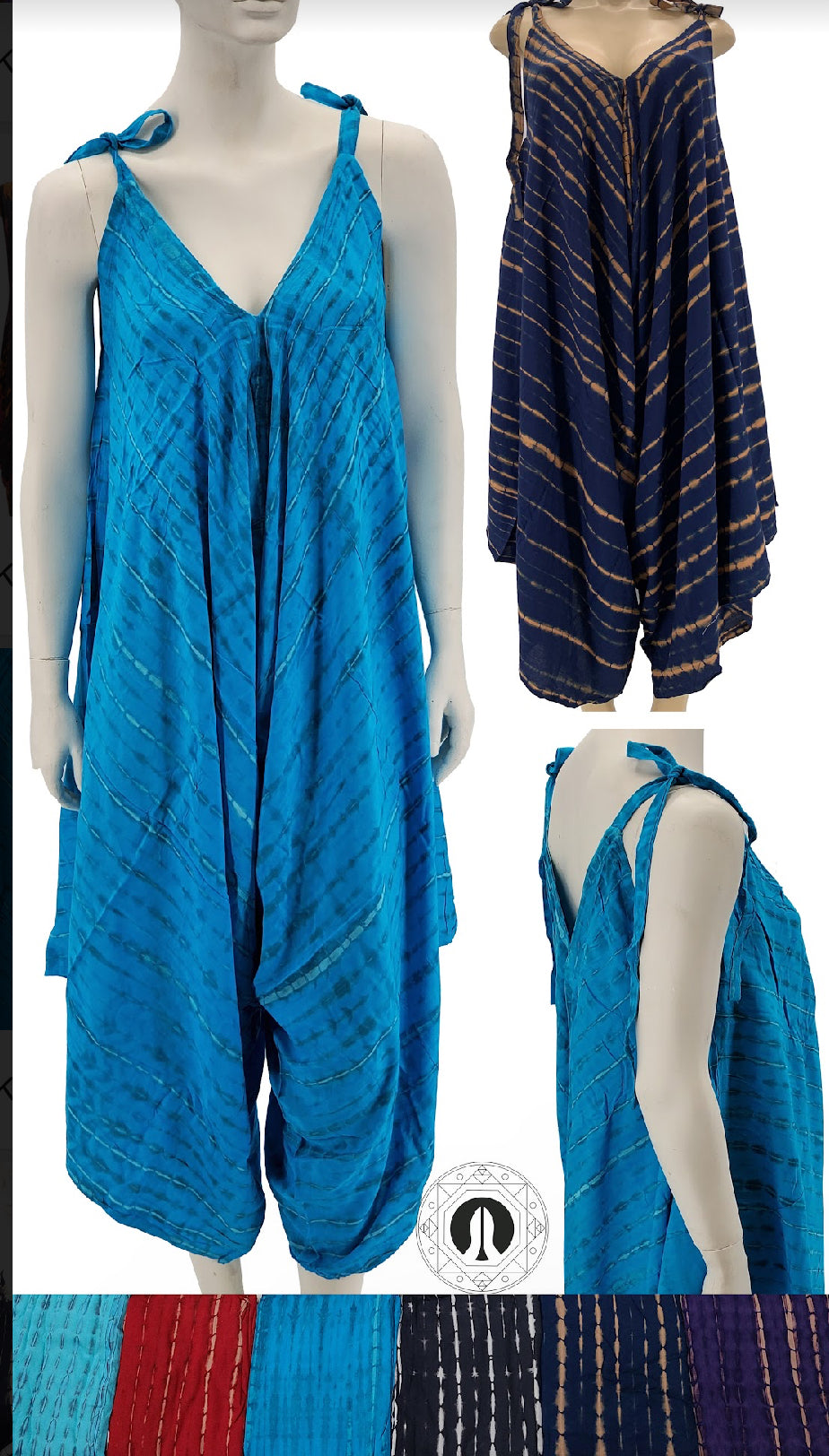 Tie dye jumpsuit 2