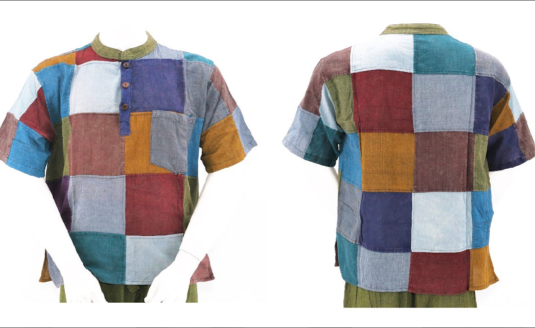 Short sleeve Patchwork
