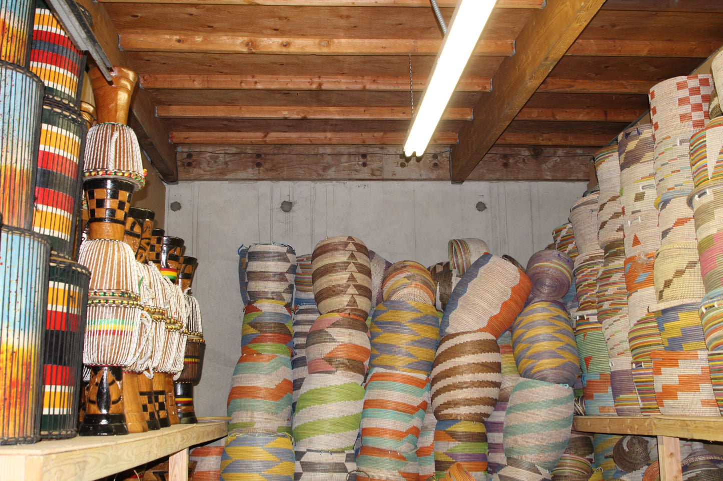 Large Senegalese basket and hamper