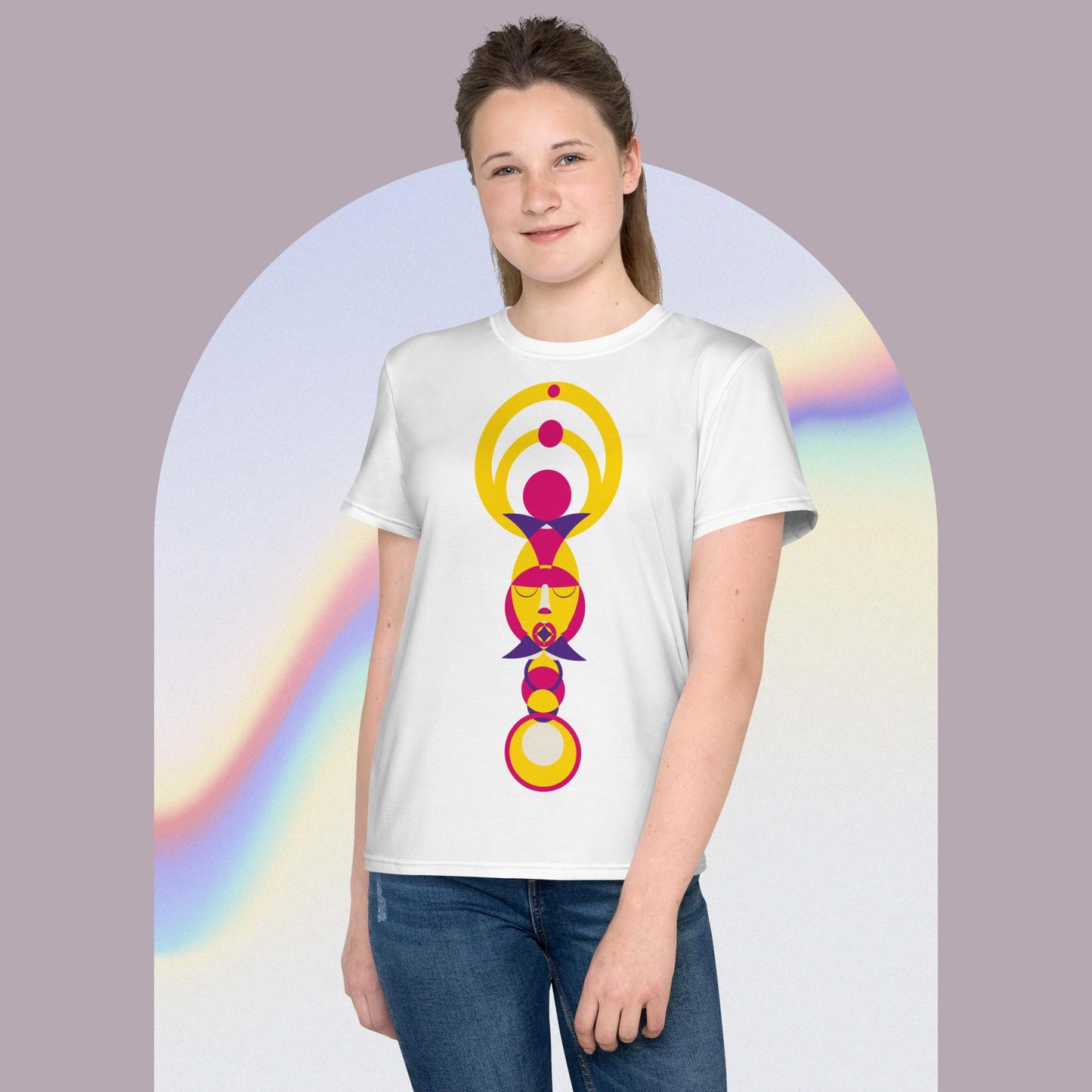 Youth crew neck t-shirt