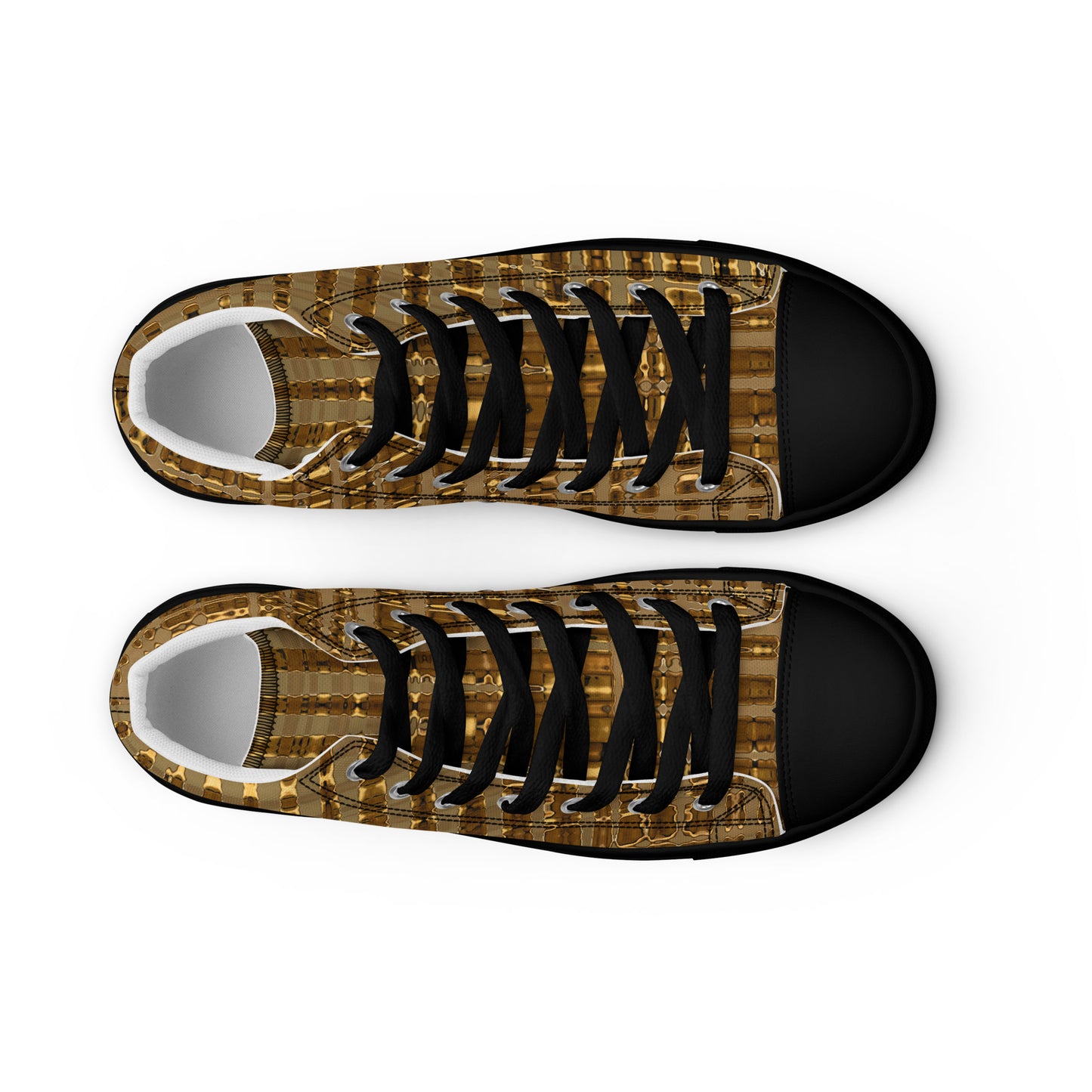 Men’s high top canvas shoes