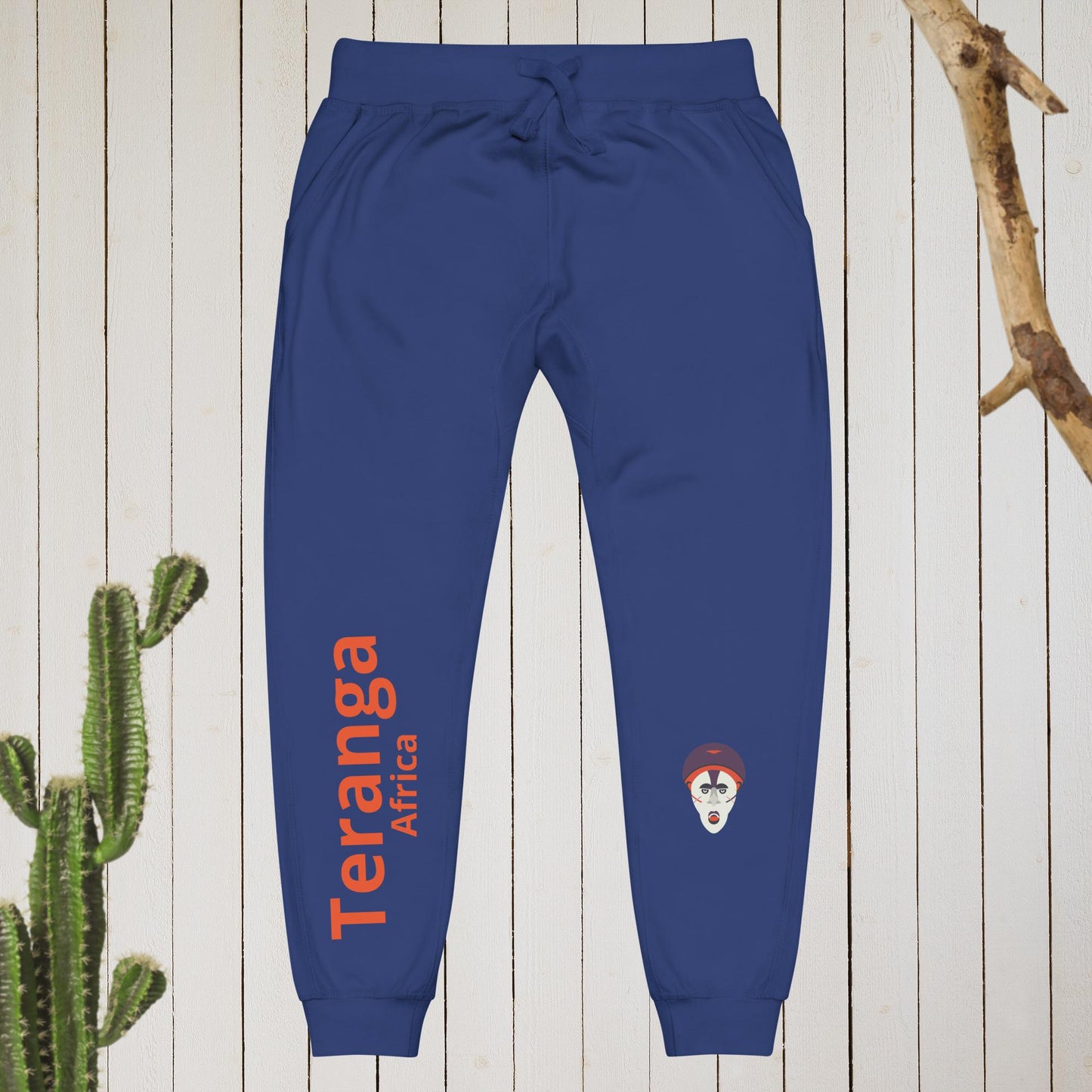African Inspired Digital Art - Unisex fleece sweatpants