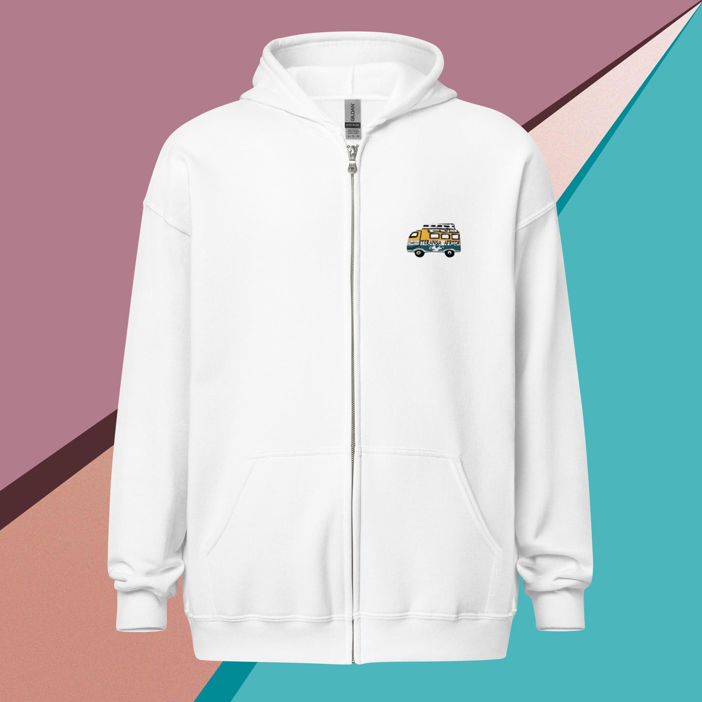 Teranga Africa Unisex heavy blend zip hoodie
