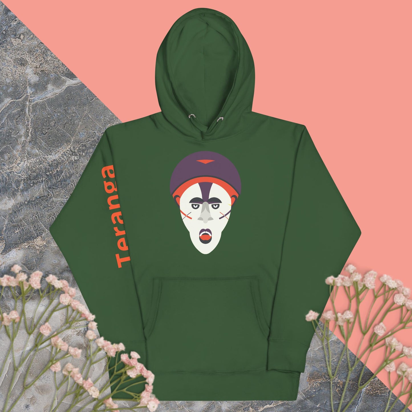 African Inspired Digital Art - Unisex Hoodie