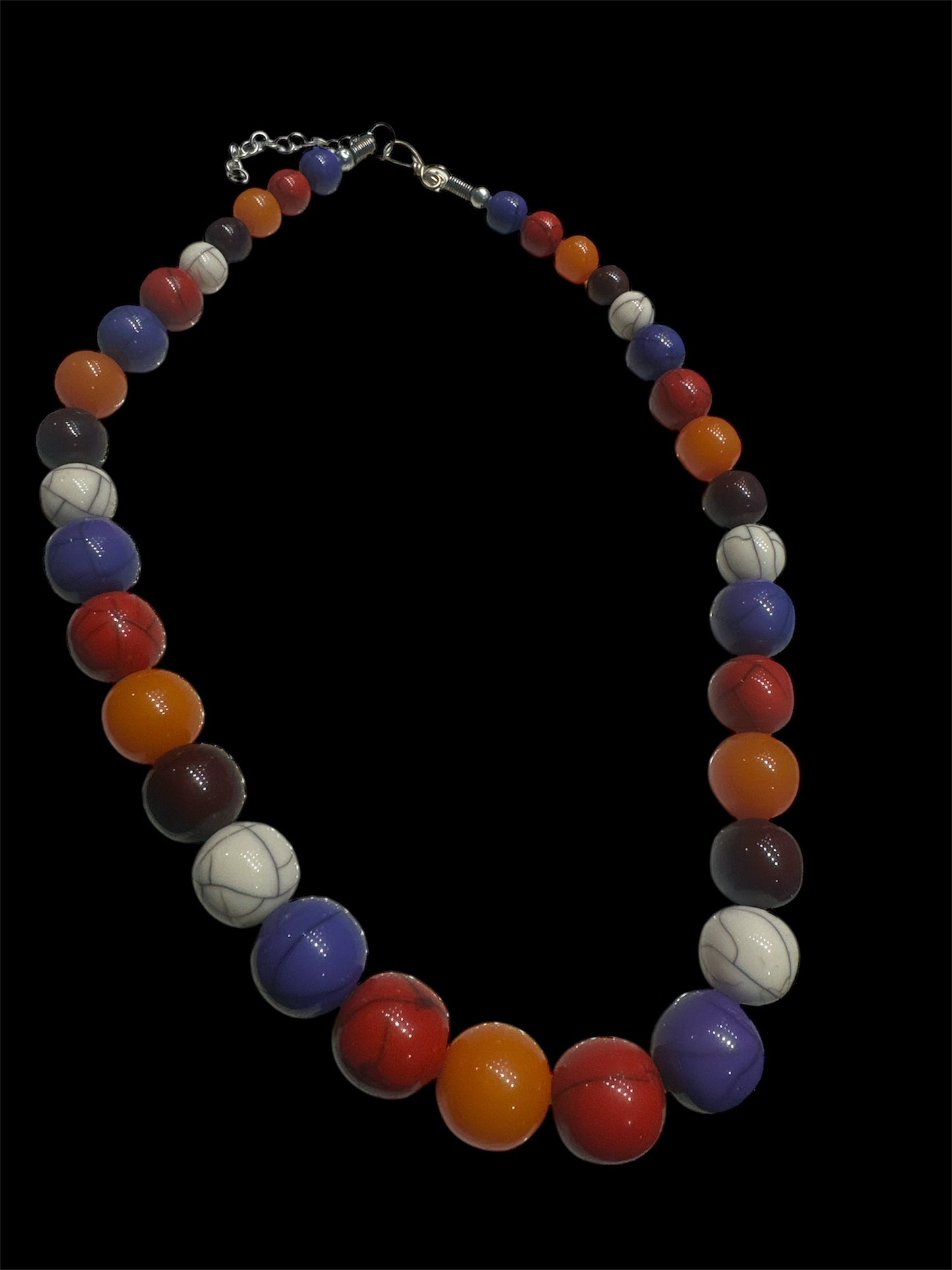 Vibrant Energy – Multicolor Beaded Necklace