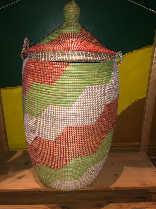 Large Senegalese basket and hamper