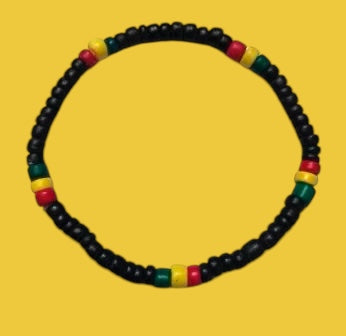 Rasta bracelet 5mm coconut