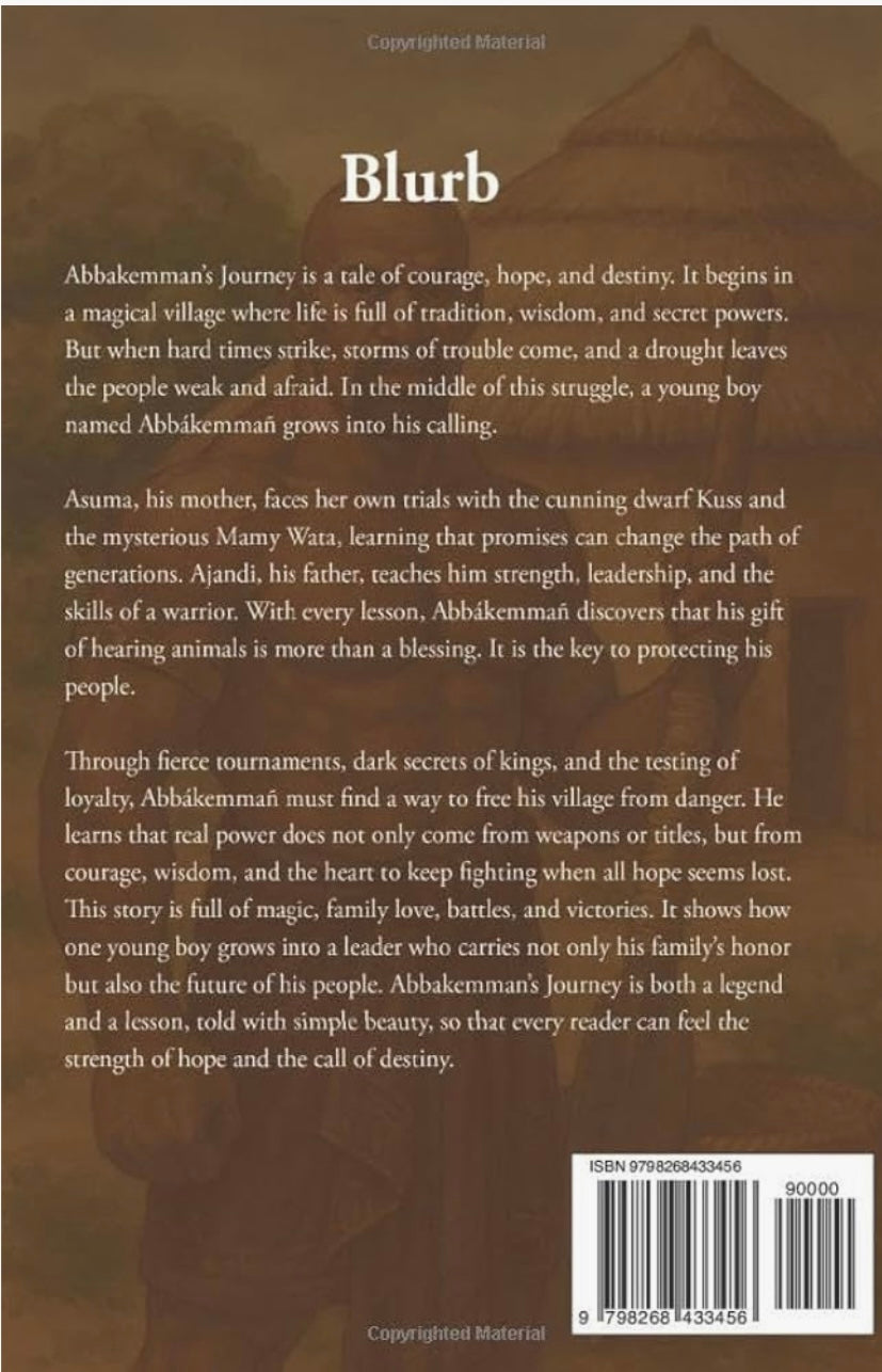 Abbakemman’s Journey — Paperback
