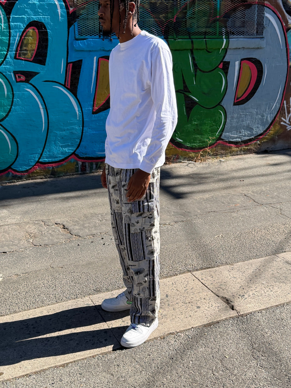 Patchwork pants