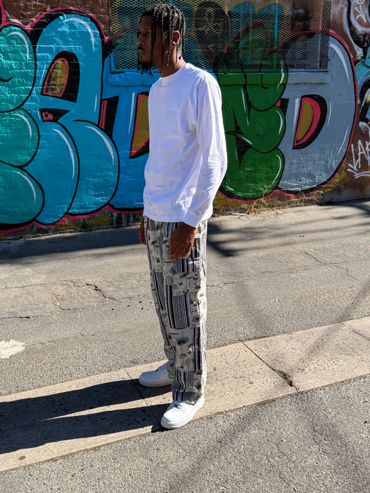 Patchwork pants