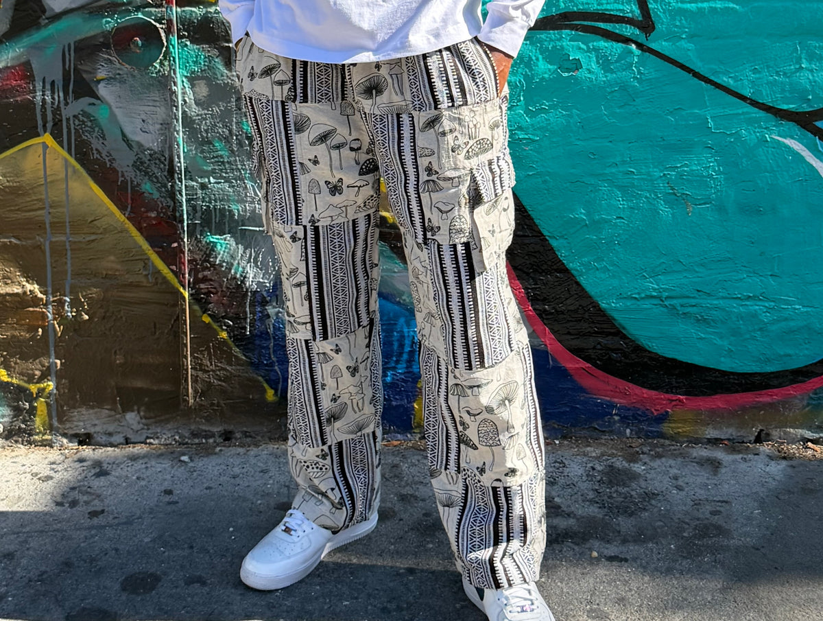 Patchwork pants