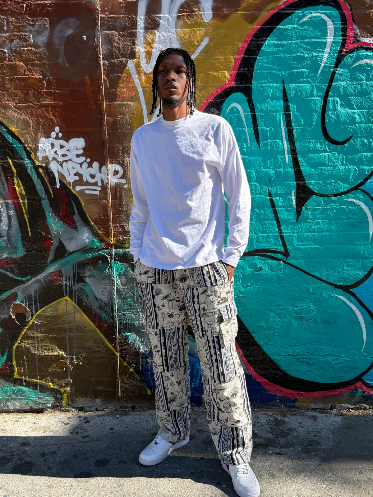 Patchwork pants