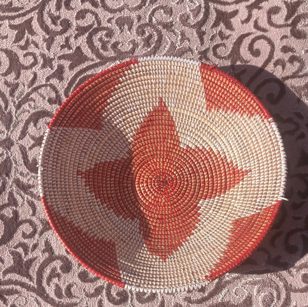 Senegalese woven bowl
